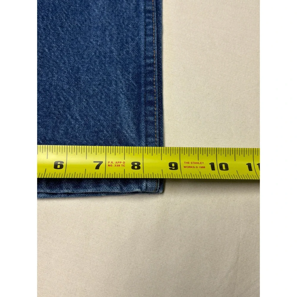 Wrangler 13MWZ Blue Denim‎ Jeans Mens Size 42x30 Classic Fit Straight Leg